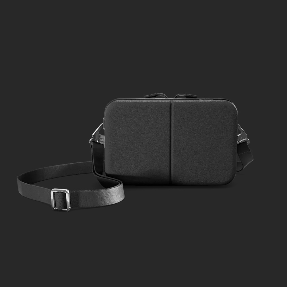 JULY Carry Me Bag COLOR: Charcoal - unisex side sling crossbody travel bag